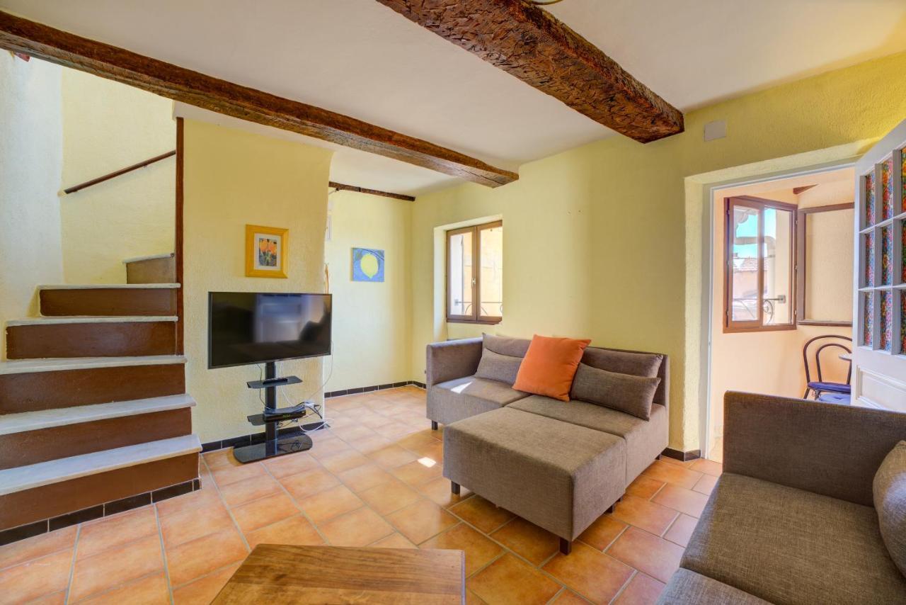 Ancienne Mairie Vieux Village Roquebrune 3 Bedroom Apartment Luaran gambar