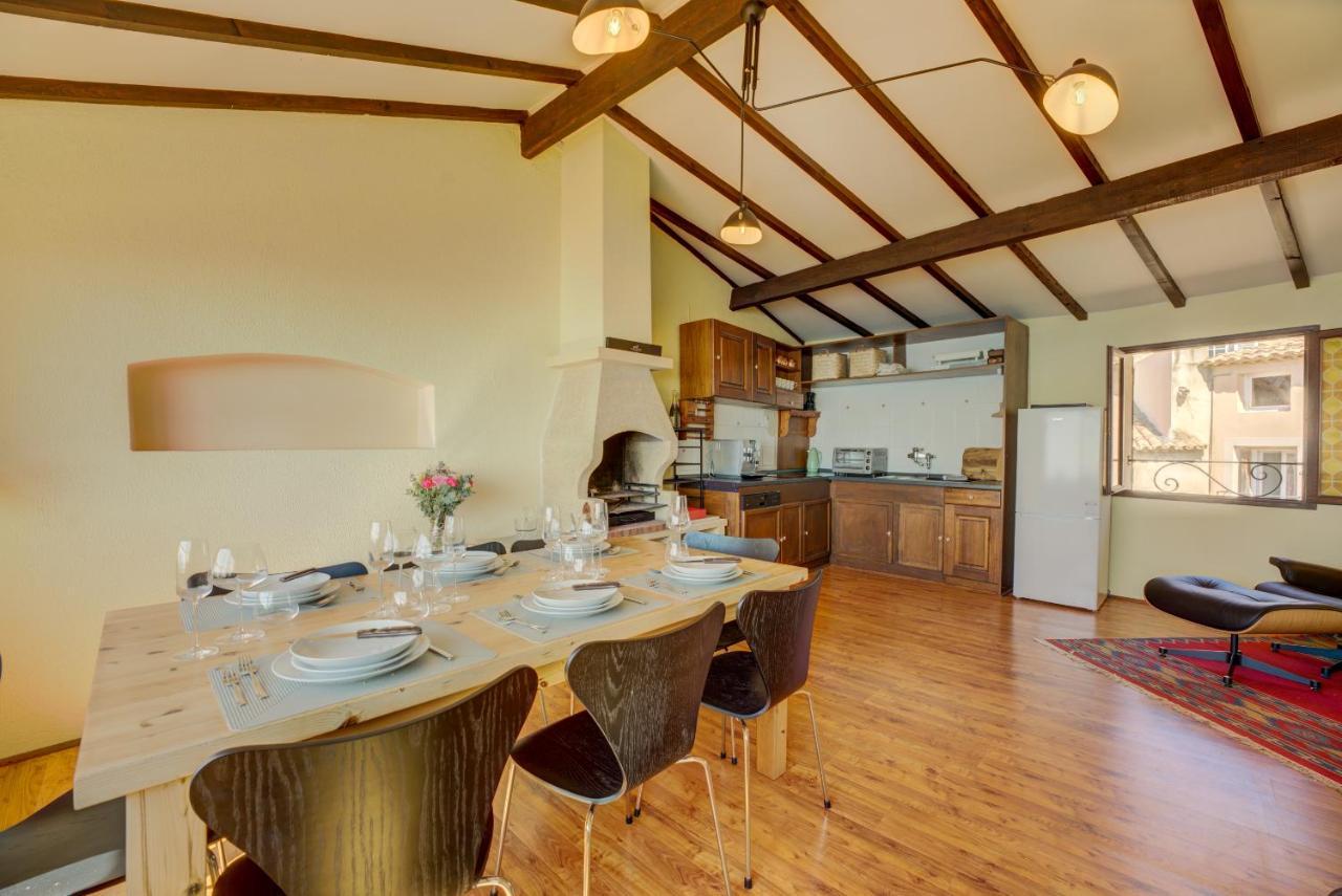 Ancienne Mairie Vieux Village Roquebrune 3 Bedroom Apartment Luaran gambar
